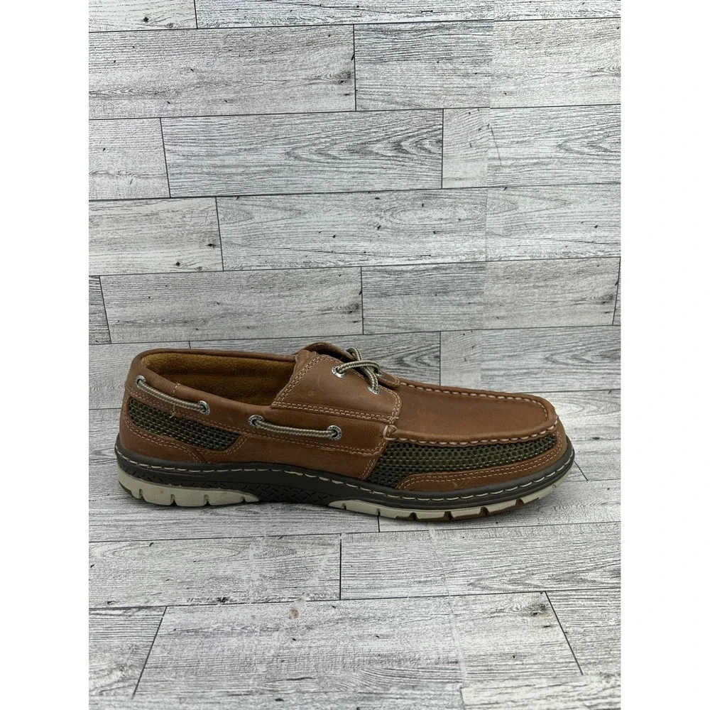 Sperry Top-Sider Men Billfish Boat Shoes Tan Leather Mesh‎ STS15061 Size 11.5 M